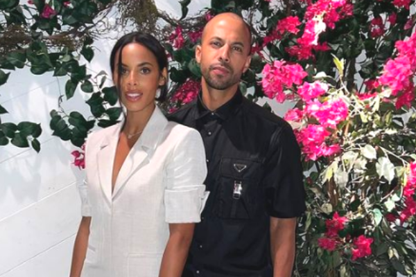 Rochelle Humes gives insight into I’m A Celeb as she arrives for husband Marvin