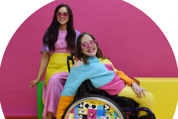 Small business Izzy Wheels teams up with Disney to launch new wheelchair covers