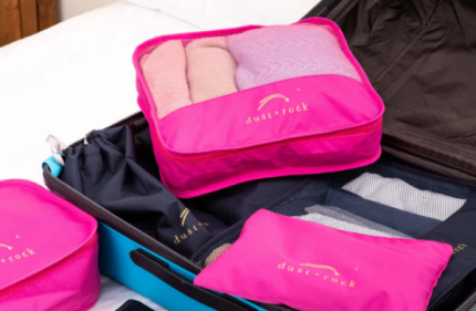 Accessories brand dust+rock eases the pain of packing as they launch Luxury Travel Cubes