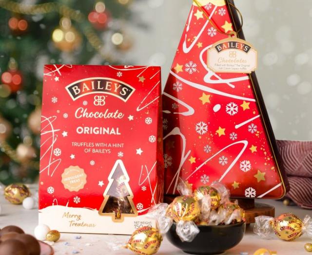 Treat someone special with a gift from Baileys Chocolate this Christmas
