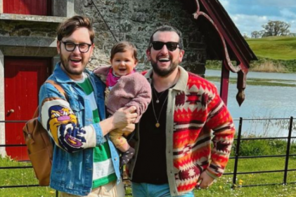 Fans of Brian Dowling & Arthur Gourounlian thrilled as daughter Blake reaches new milestone