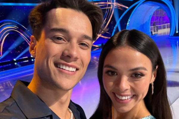 Dancing On Ice’s Miles Nazaire addresses romance rumours with co-star Vanessa