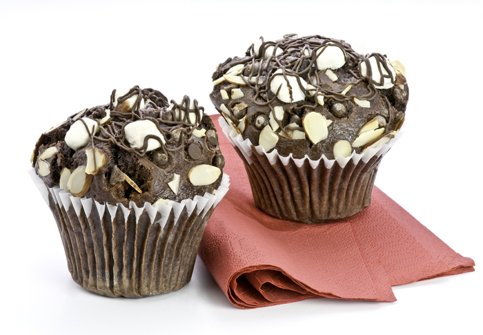 Chocolate marshmallow cupcakes