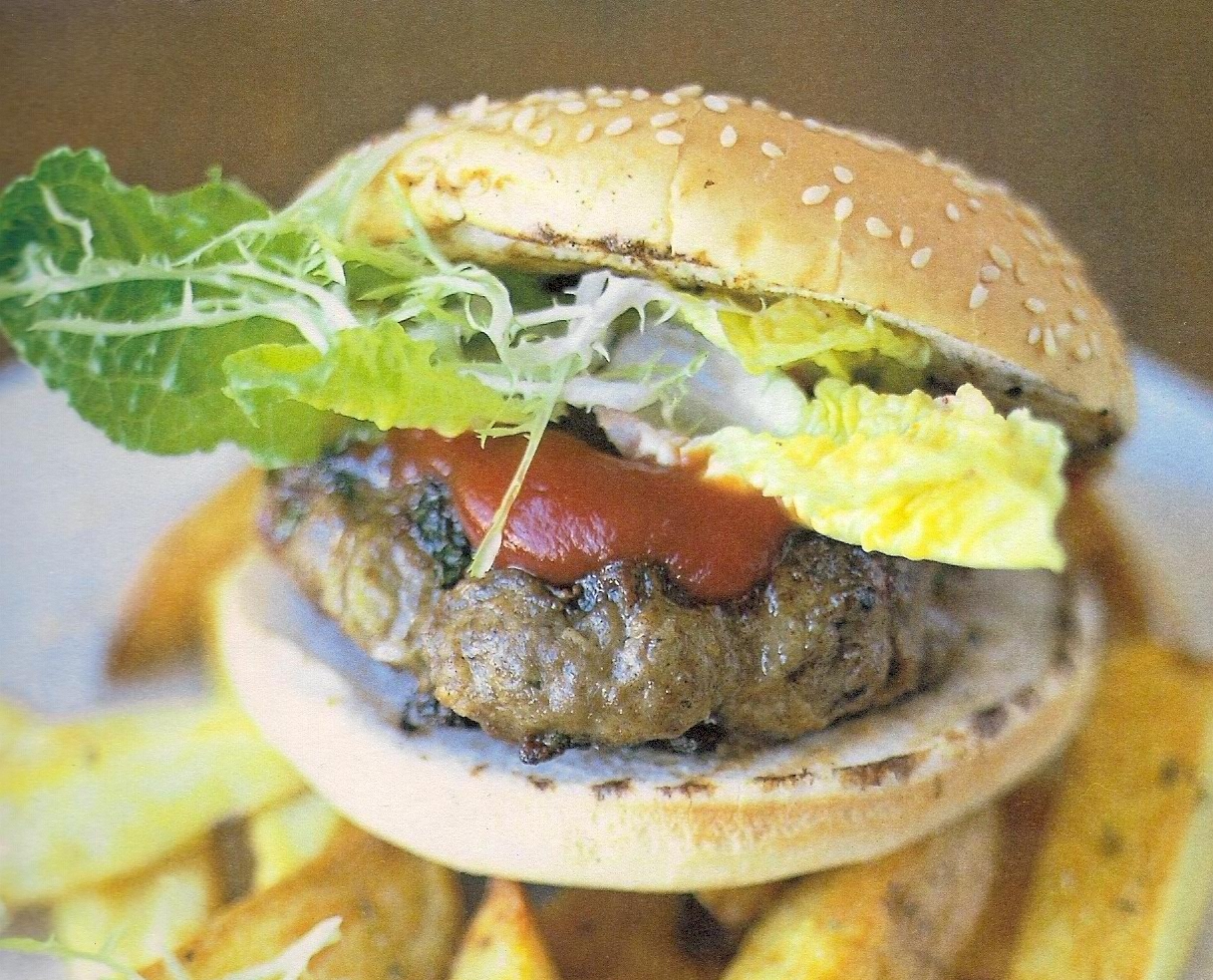 The ultimate burger and chips MummyPages.uk