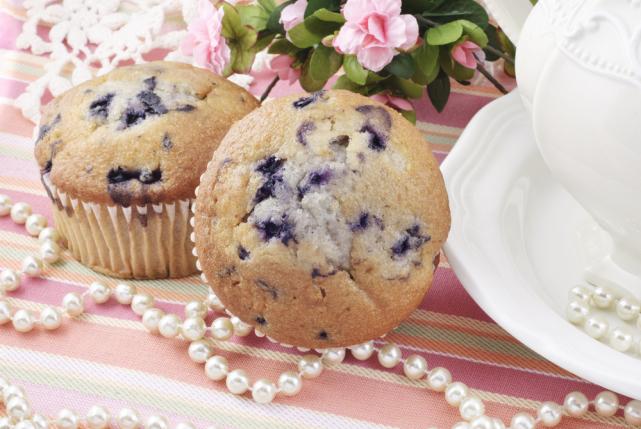 Blueberry muffins