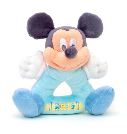 Mickey Mouse Blue Rattle