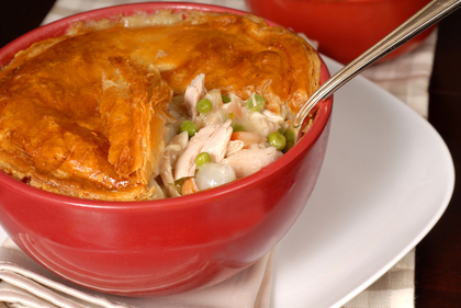 Chicken and leek pot pie