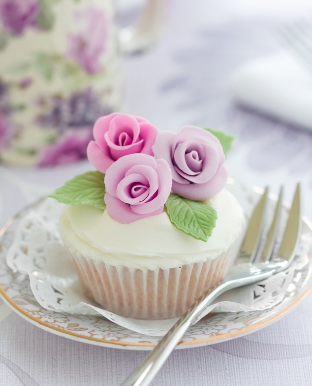 Rose cupcakes 