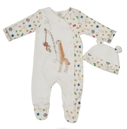 Dear Zoo sleepsuit and hat