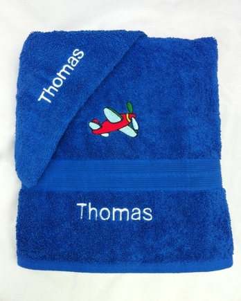 Personalised Towels £12.50 (bath towel) £14.50 (bath sheet) .