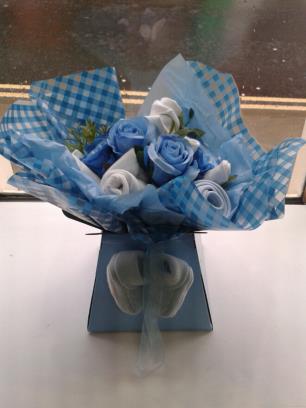 Flower Tots baby clothing bouquets
