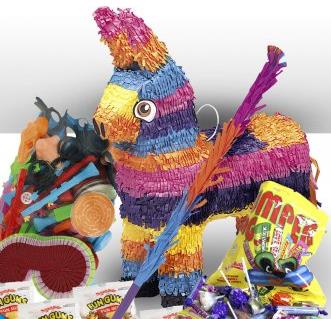 Traditional Mexican Party Piñata & Fillers Pack - £22.99