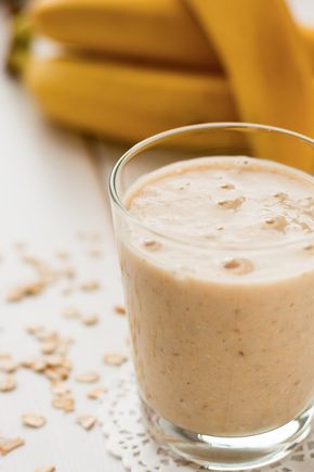 Orange and banana smoothie