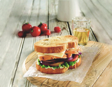 Chicken Tuscan sandwich