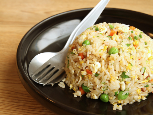 Fishy fried rice