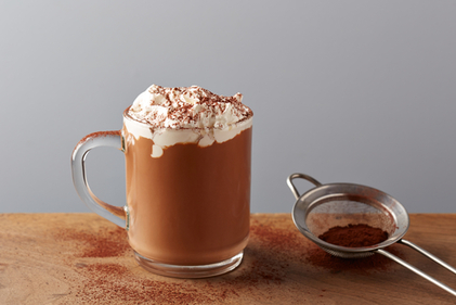 Easy orange hot chocolate
