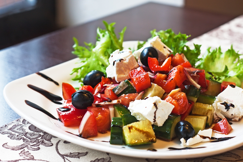 Feta cheese salad