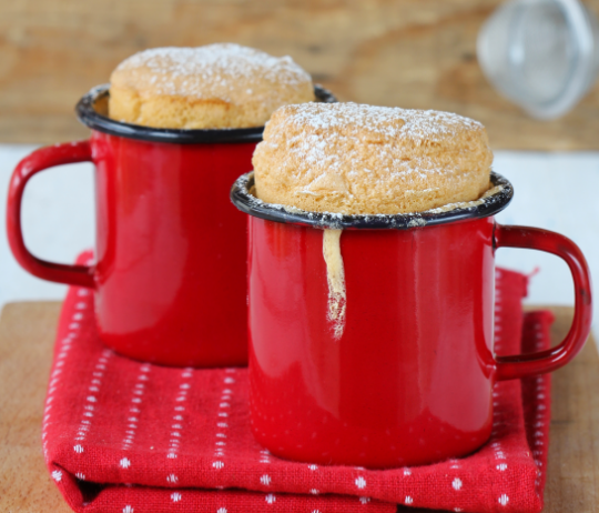 Vanilla mug cake