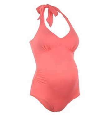 Blooming marvellous maternity coral swimsuit