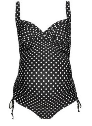 Maternity spotted swimsuit