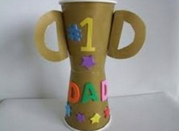 No. 1 dad trophy