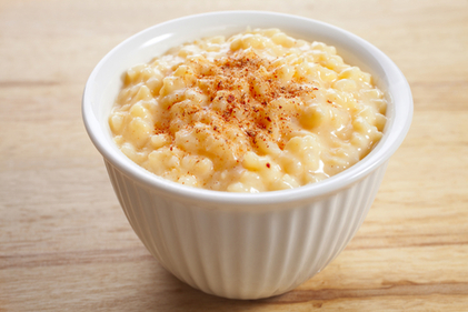 Simple rice pudding