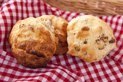 Chocolate chip scones