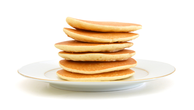 Lunchbox pancakes 