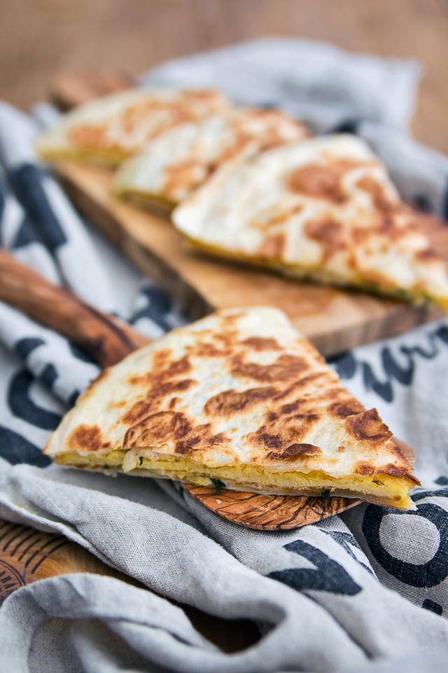 Chicken quesadillas 