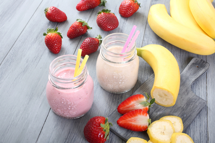 Strawberry and banana smoothie recipe