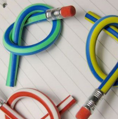 Colourful Magic Flexible Bendy Pencils