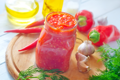 Hot and spicy chilli sauce