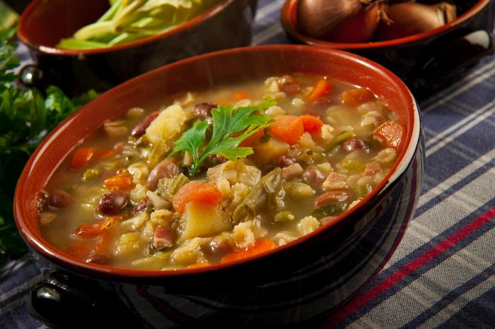 Winter vegetable stew with mixed beans and... | MummyPages.uk