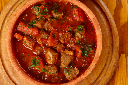 Beef and tomato stew