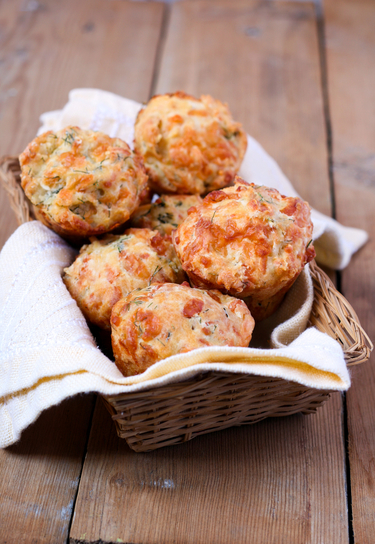 Cottage cheese muffins