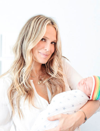 Molly Sims and Brooks Alan Stuber 