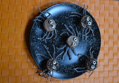 Chocolate spiders
