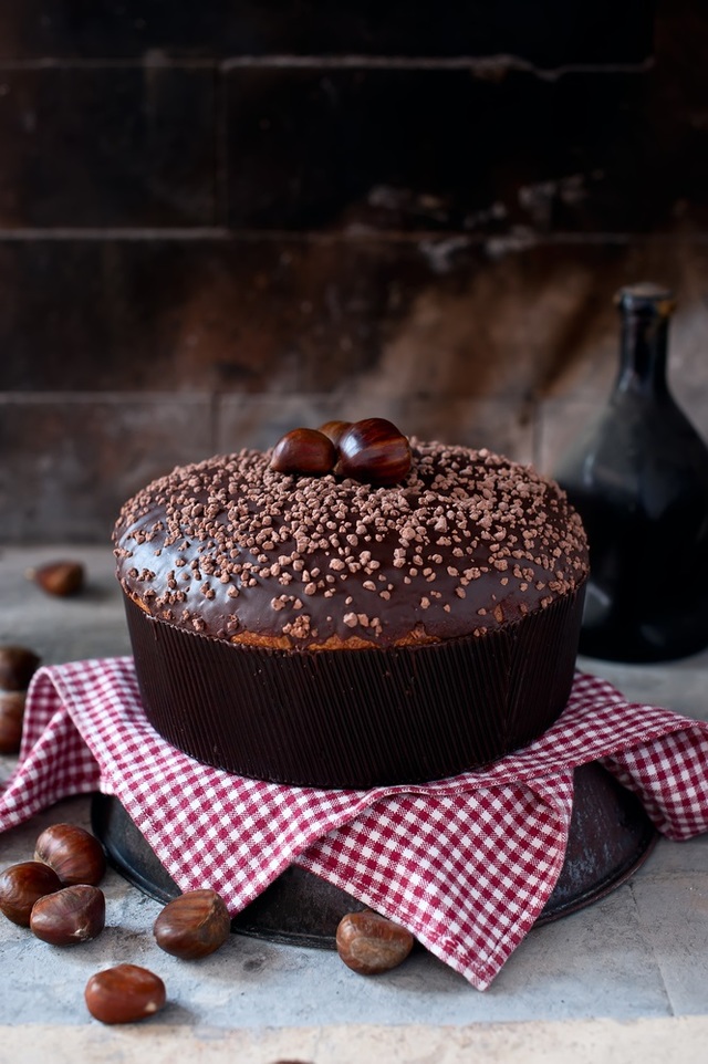 Chocolate chestnut cake