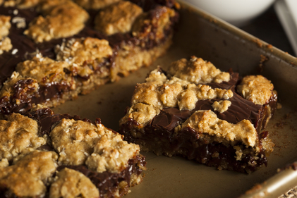 Snicker bar brownies