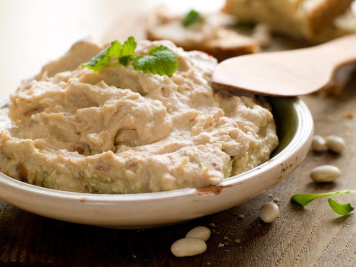 Mashed bean dip MummyPages.uk