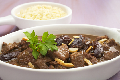 Moroccan lamb with dates