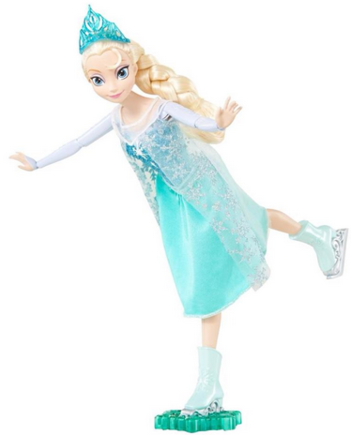 Frozen Elsa Ice Skating Doll