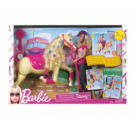 Barbie Tawny Horse