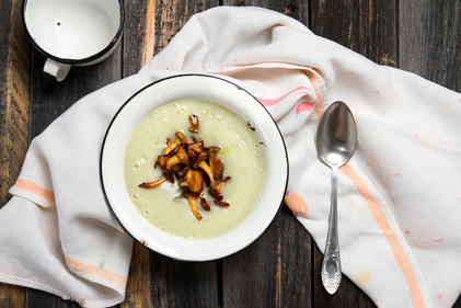 Wild mushroom soup