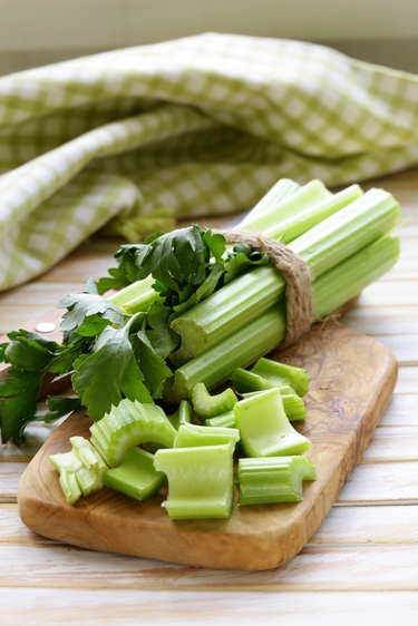 Celery and herb salad 