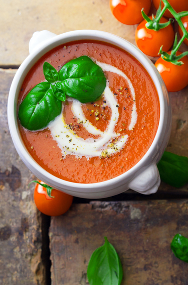 Slow cooker cream of tomato soup