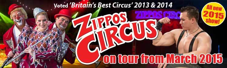 Zippos Circus Lomdon favourite Circus