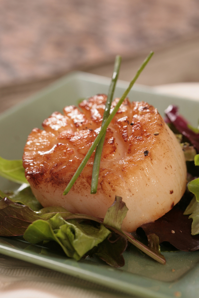 Citrus scallops