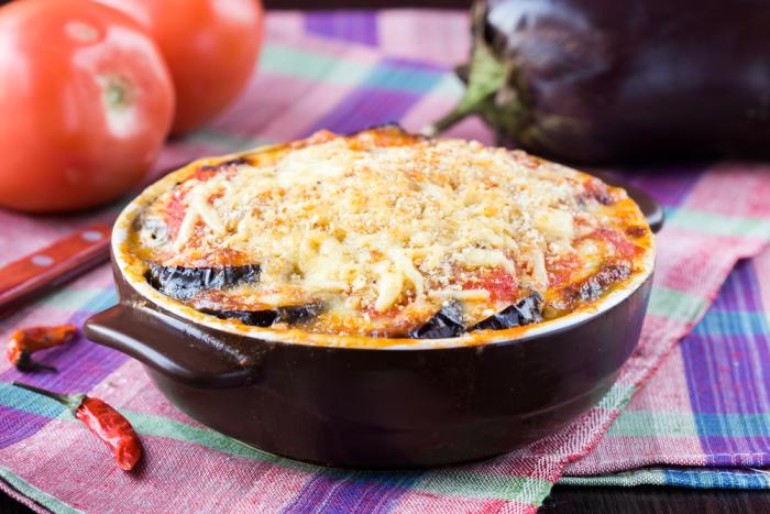 Aubergine bake