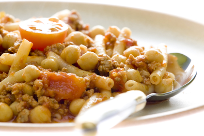 Beef ragu with chickpeas